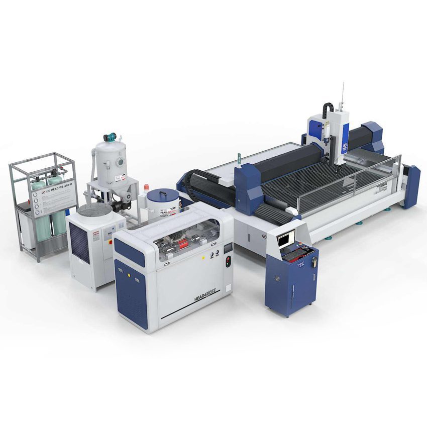 5-Axis Waterjet Cutting Machine - Waterjet Equipment - CXB...